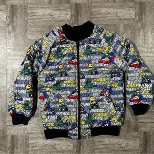 365 Kids Garanimals Reversible Puffer Jacket Size 7
